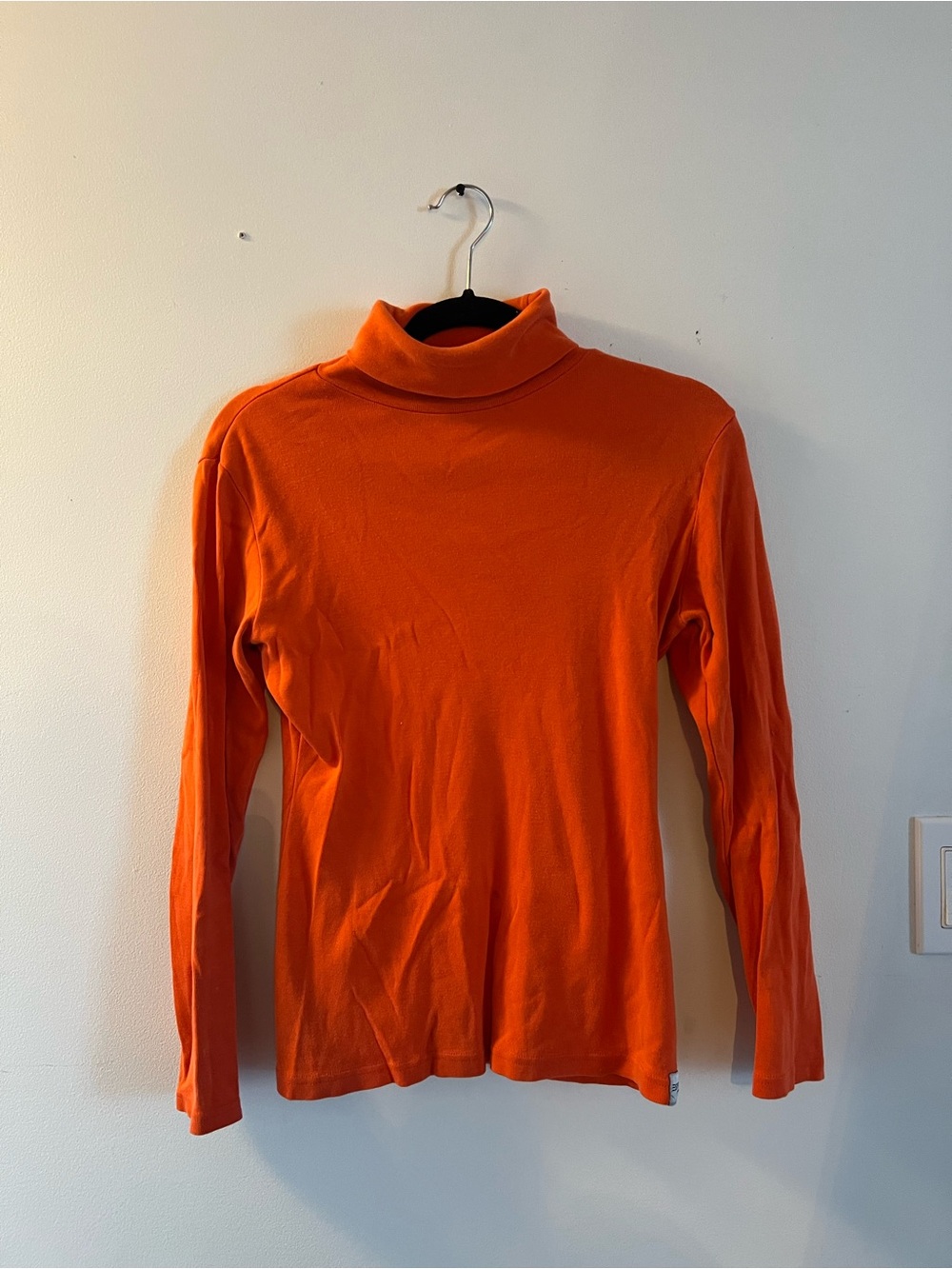 Esprit Bright Orange Turtleneck Sweater